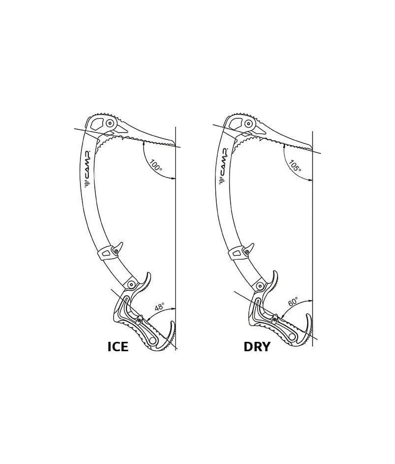 Czekan X-Dream Camp wspinaczkowy techniczny